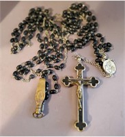 Relics-Grand 15 Decade Nuns Side Rosary With Reli