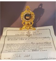 1st Class Relic Of Saint Conrad Of Parzham With A