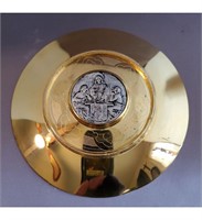 A Fine Fitted Paten For A Chalice