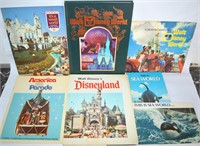 7 1970s Disney Park Booklets & Books