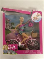 BARBIE GO OUT WITH BARBIE PINK BICYCLE