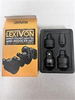 LEXIVON IMPACT SOCKET ADAPTER AND REDUCER 4-PIECE