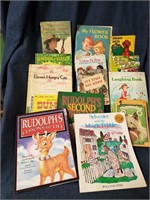 Lot of Vintage Books Kids, Trains, Dumbo & Others