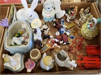 Lot of Small Figures, Rabbits, Animals & More