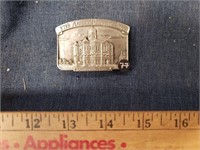 37th Annual Pancake Day Centerville IA Belt Buckle