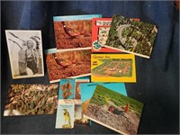 Lot of Vitntage Postcards, Camp Des Moines Indian