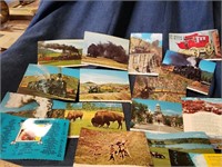 Lot of Various Vintage Postcards WY
