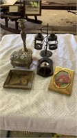 Pictures , ring box candlestick