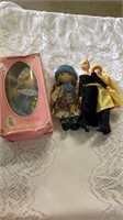 Holly hobbie doll and misc dolls