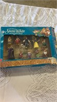 Snow White and seven dwarfs figurines