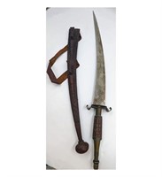 An African Takouba Sword With Daggers