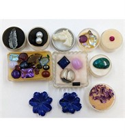 A Large Grouping Of Loose Jewelry Gemstones And C