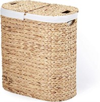 Hand Woven Portable Laundry Bin Basket