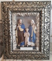 Rare Antique Box Frame Religious Icon