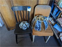 Vintage Chairs and Lamp Shades