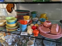 Lot of Vintage Fiesta Dishes