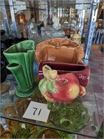 Lot of Pottery Planters