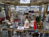Lot of Glassware and Figurines