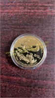 Gold Plated 2012 1oz Freedom Eagle Coin