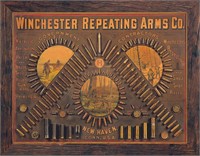 Winchester Repeating Arm Co. Tin Sign