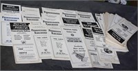 LOT 1950'S PENNSYLVANIA RAILROAD TIMES TABLES