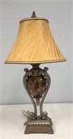Lamp with Metal Handles, Shade