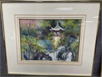 Asian Style Watercolor