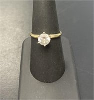 14 KT Diamond Engagement Ring
