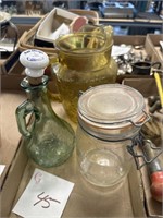 Vintage jar and pitcher lot