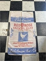 Red rose feed bag