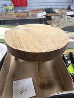 Mini wooden stool