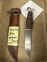 Kinfolks 340 knife / wrong sheath