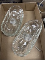 Nice set of 4 glass dishes