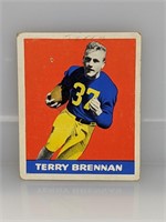 1948 Leaf Gum Terry Brennan #11