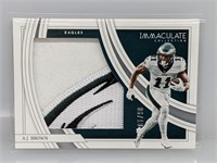 2022 Immaculate Logo Patch A.J. Brown 6 of 10