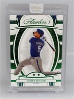 2022 Flawless Double Emerald Corey Seager 1 of 5