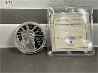 COPY of coin, NO PRECIOUS metal