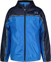 Under Armour Boys' Windbreaker, Zip-up Jacket YXL