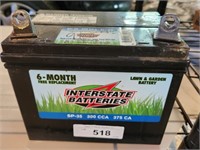 INTERSTATE BATTERY LAWN AND GARDEN