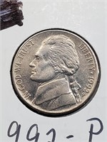 Uncirculated 1992 Jefferson Nickel