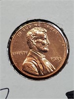 BU 1983 Lincoln Penny