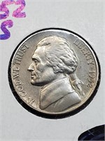 BU 1952-S Jefferson Nickel