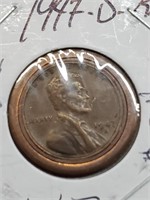 1947-D Lincoln Penny Charm