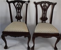 Chippendale Ball and Claw Foot Chairs