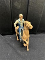 Vintage Hartland Horse and Rider-Rifleman?