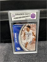Devin Booker College Rookie Card GRADED 10
