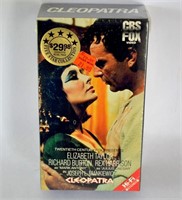 Cleopatra 1963 Film VHS 2 Tape Set Sealed