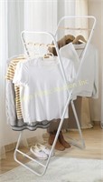 ZOES HOMEWARE $84 Retail Garment Rack, Foldable,