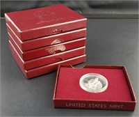 1982 George Washington Silver Half  Dollars -S (6)