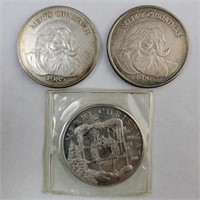 Christmas Silver Coins (3)